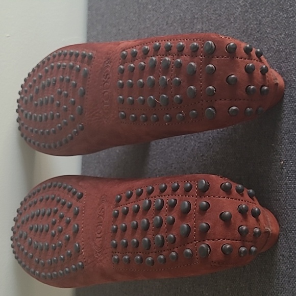 Men's Red Loafers - Picture 3 of 5